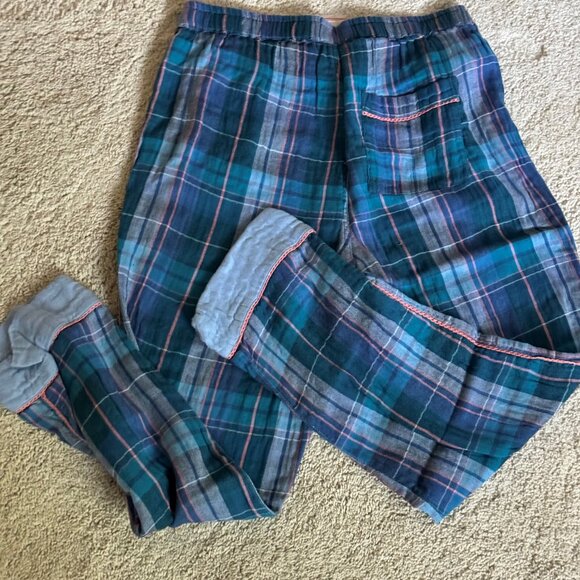 Sundance pajama Set blue Toboggan Trails - Medium - $156 - Picture 5 of 10